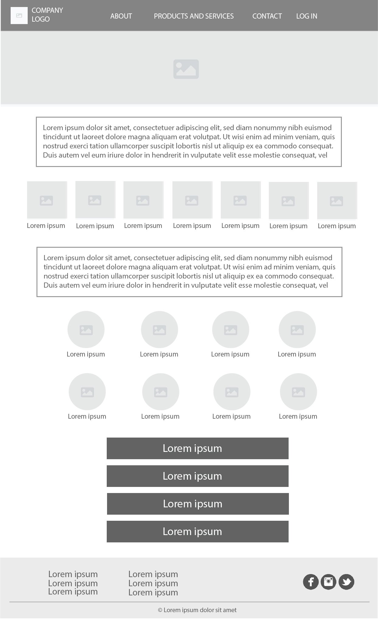 wireframe products and services